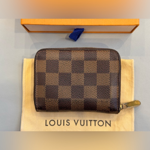 Louis Vuitton Damier Ebene Zippy Coin Purse - Picture 6 of 7